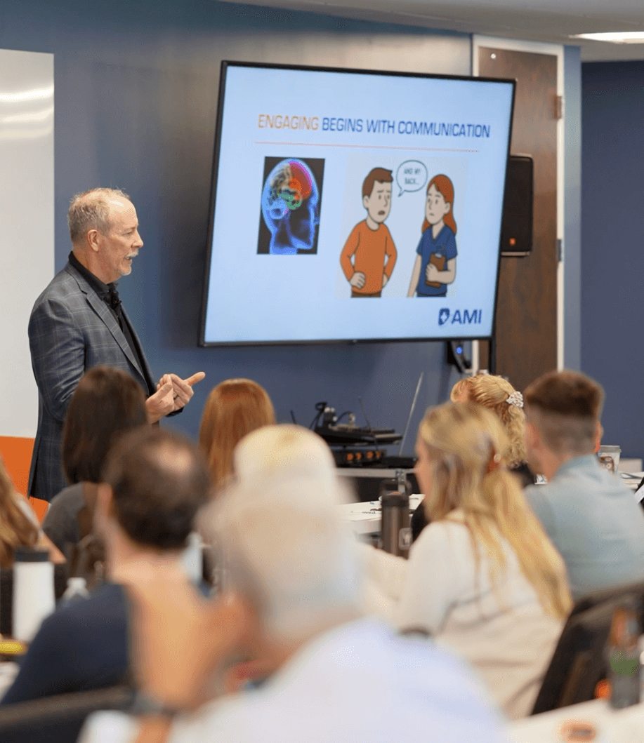 Marketing Essentials Workshop training at AMI Headquarters